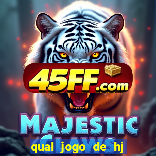 qual jogo de hj na globo